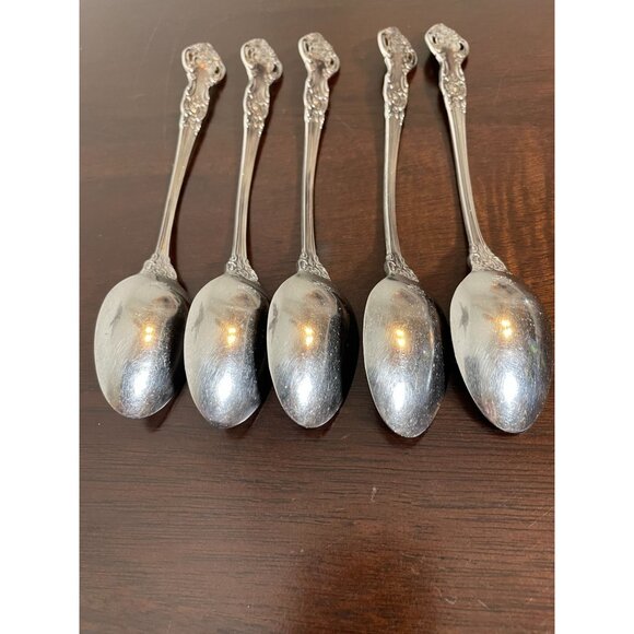 Vtg Northland Oneida Stainless Baton Rouge Pattern - Iced Tea Spoons - 5 - Japan - Picture 4 of 6